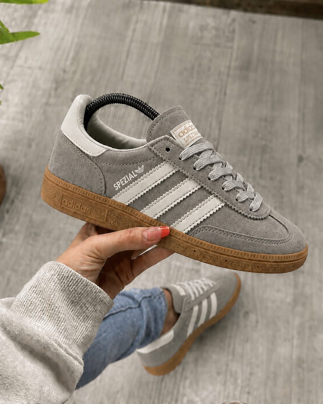 ADIDAS SPEZIAL CINZA BRANCO