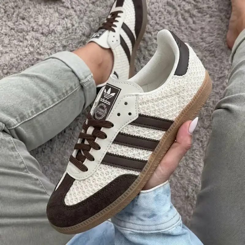 ADIDAS SAMBA BEGE CASTANHO