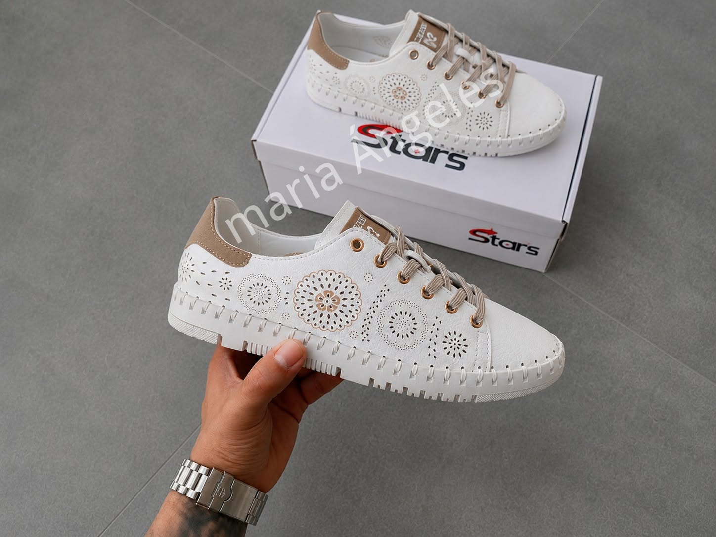 GUESS BRANCO BEGE