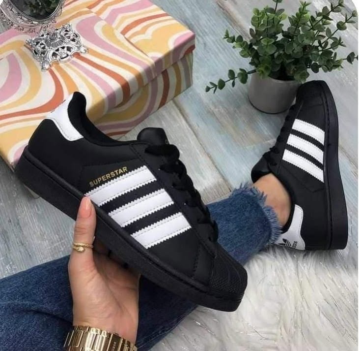 ADIDAS SUPERSTAR PRETO BRANCO