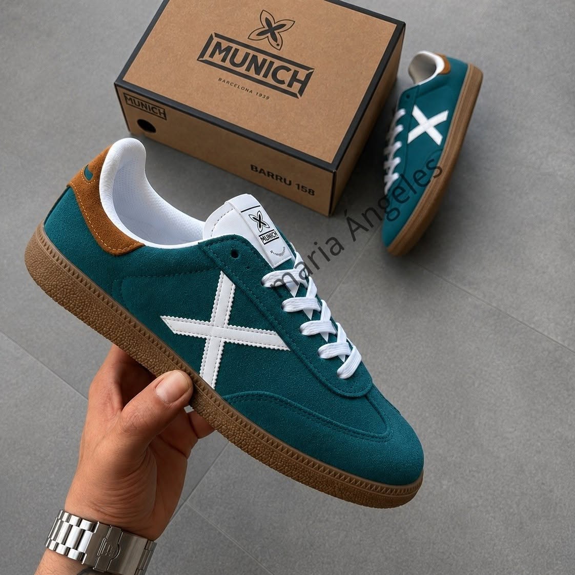 MUNICH VERDE BRANCO