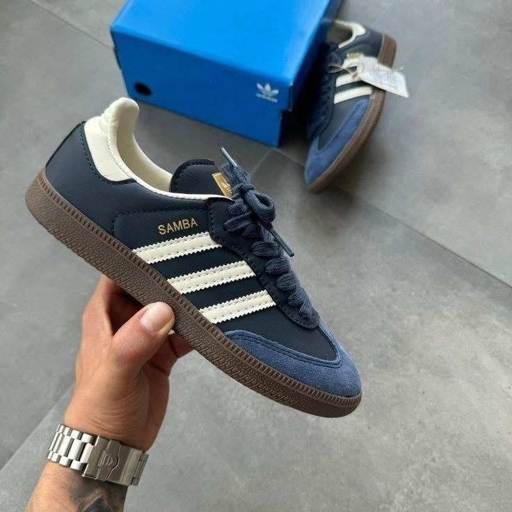 ADIDAS SAMBA AZUL BRANCO