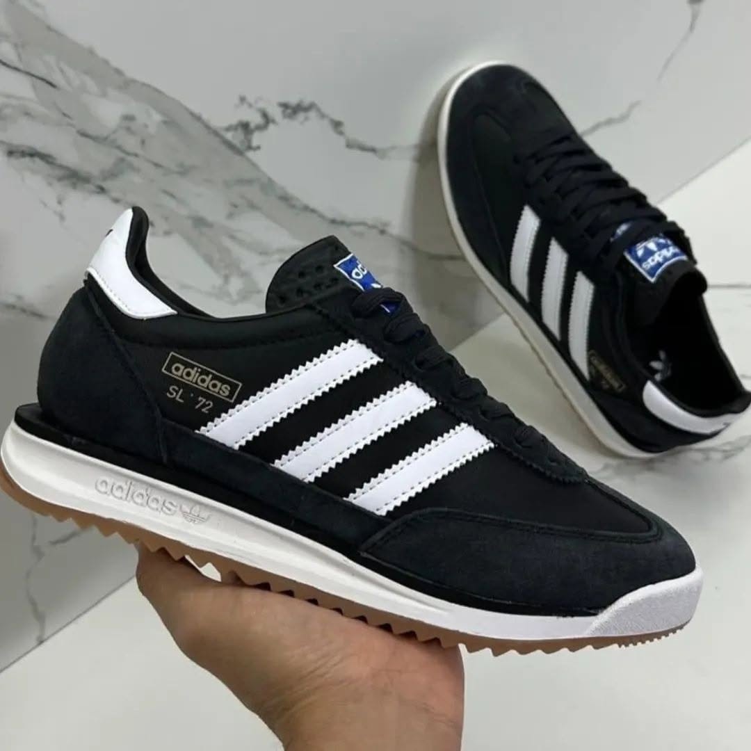 ADIDAS SL-72 PRETO BRANCO