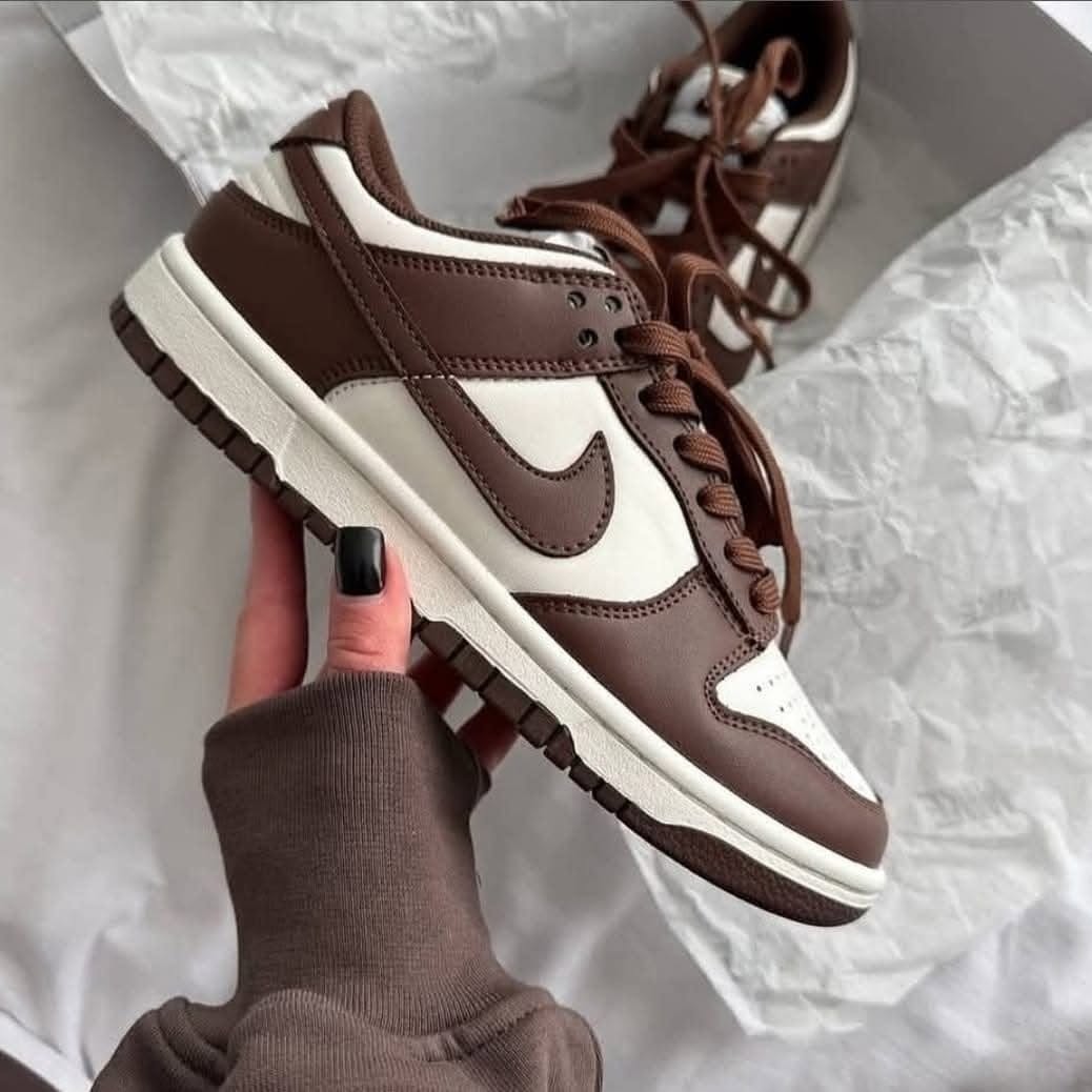 nike dunk, castanho branco, Leves, Elegantes e Muito Confortáveis