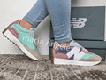 NEW BALANCE ROSA CINZA VERDE BEGE