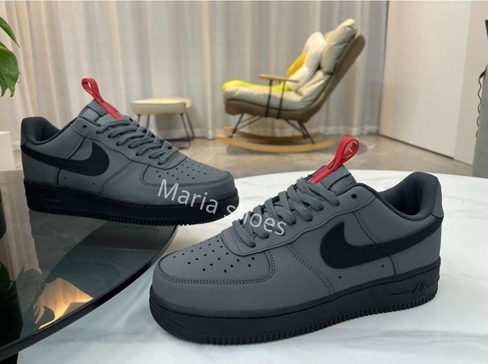 air forçe cinza preto