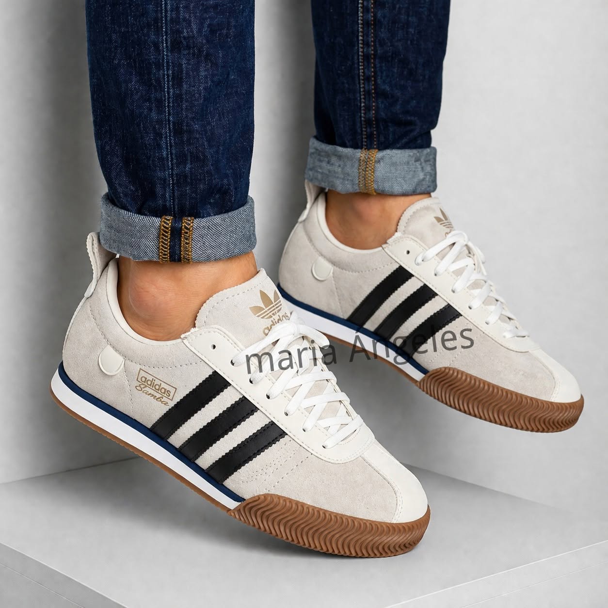 ADIDAS SAMBA 62 CREME PRETO