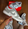 nike dunk, cinza branco, Sapatilhas Confortáveis para o Dia a Dia