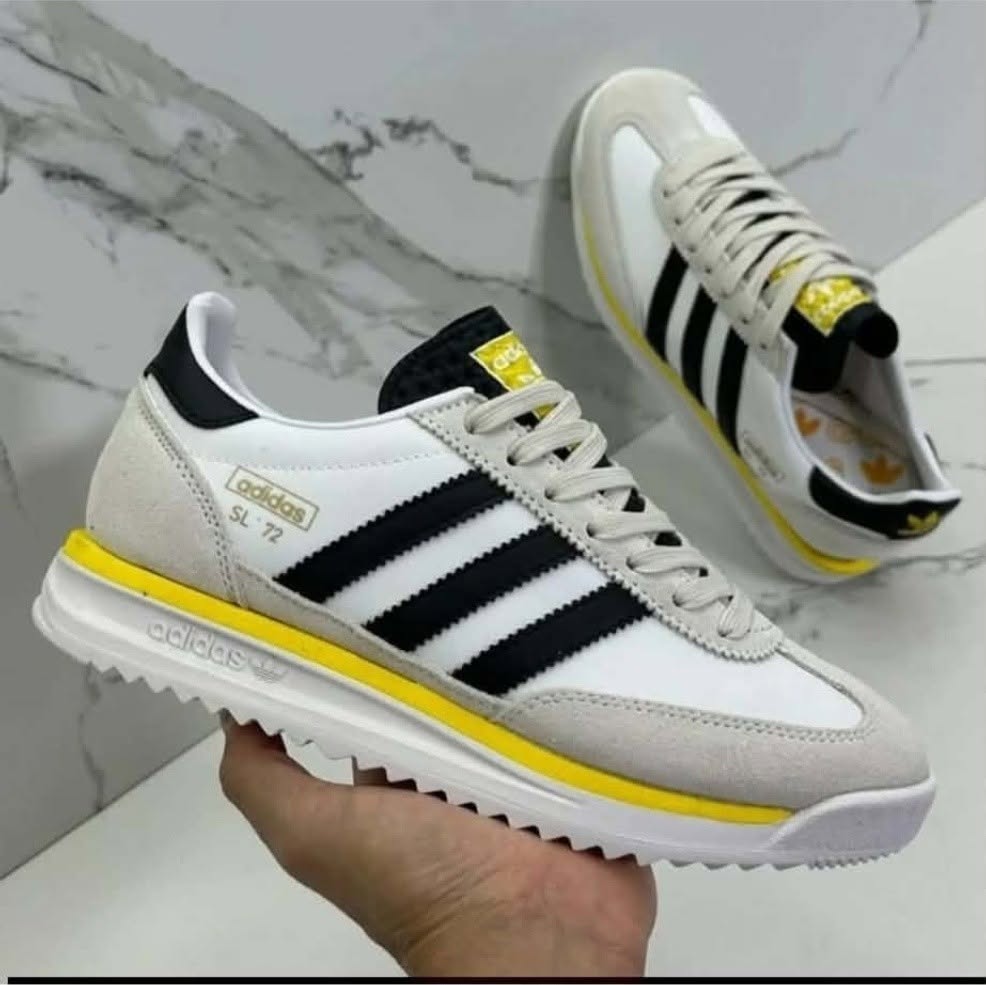 ADIDAS SL-72 BRANCO PRETO