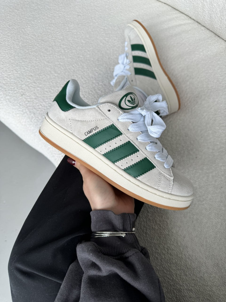 adidas campus 00s, CINZA CLARO VERDE, Conforto em Cada Passo