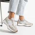 NEW BALANCE 327 CREME BRANCO