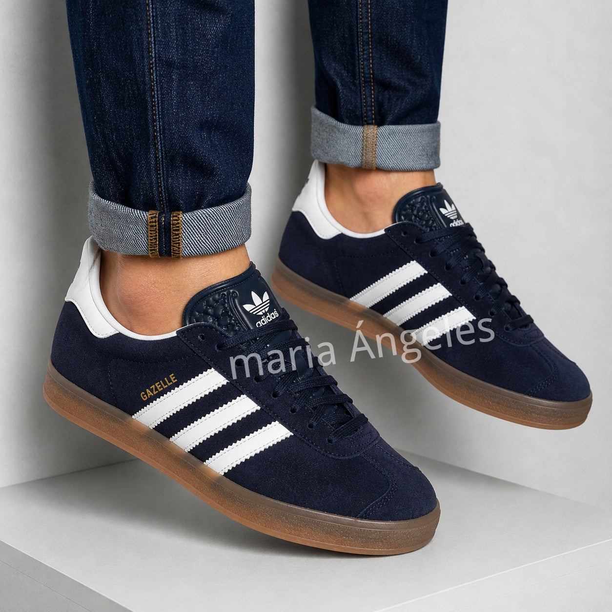 ADIDAS GAZZELA - AZUL MARINHO. Leves, Elegantes e Muito Confortáveis