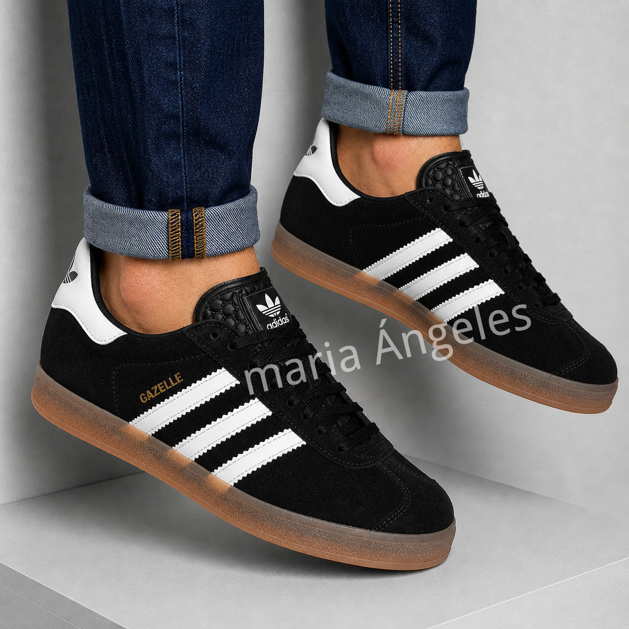 ADIDAS GAZZELA & PRETO BRANCO. Leves, Elegantes e Muito Confortáveis